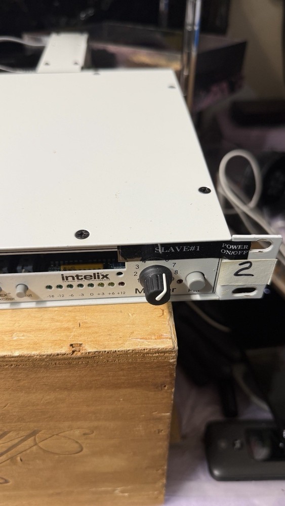 Intelix Audio Mixer Rack Unit Tested Working No Power Cable
