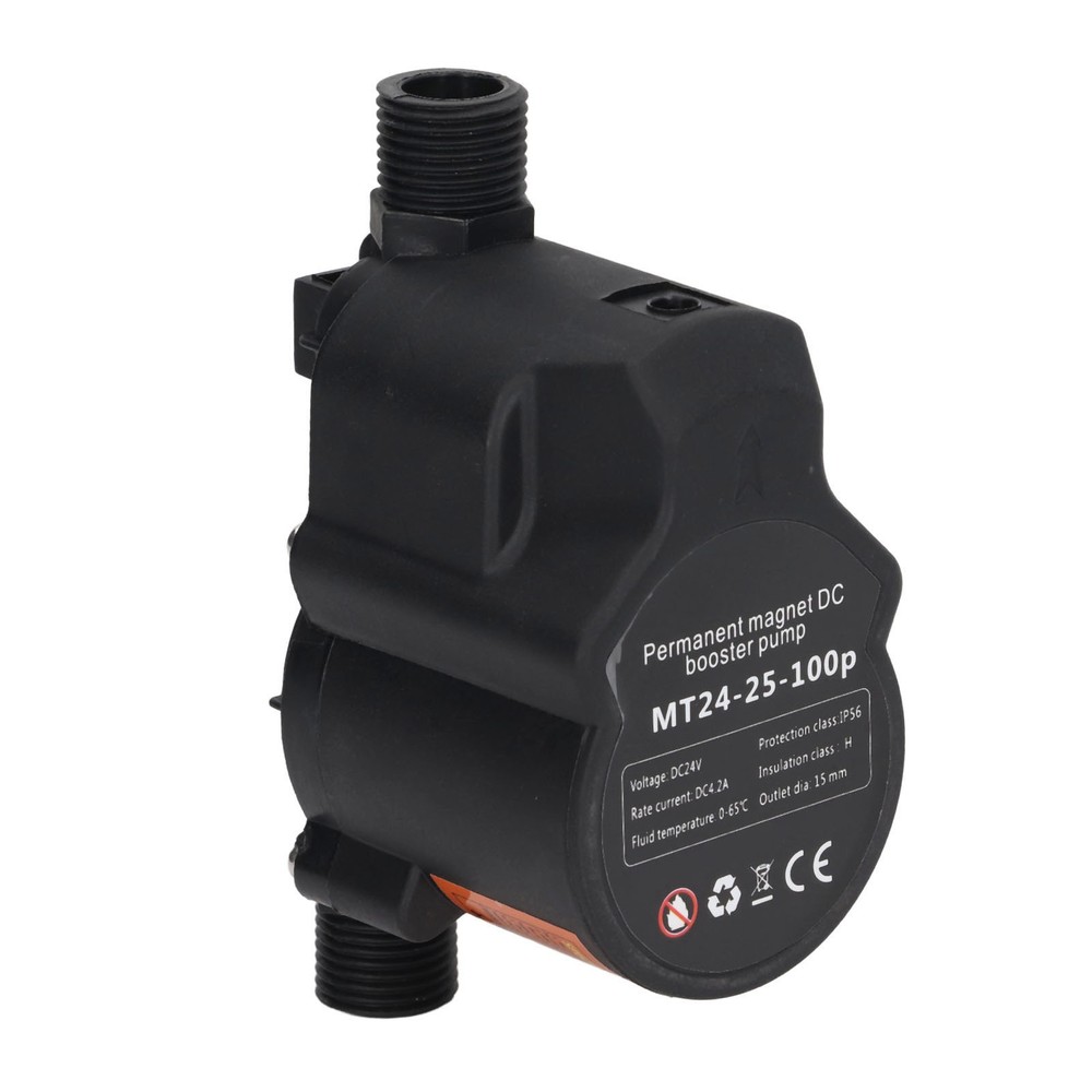 UK Plug Pump Automatic Water Pressure Shower Boosting Recirculating