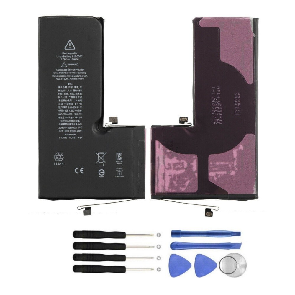 Internal Battery For Apple iPhone 11 Pro Max 3969mAh Replacement Tools Adhesives