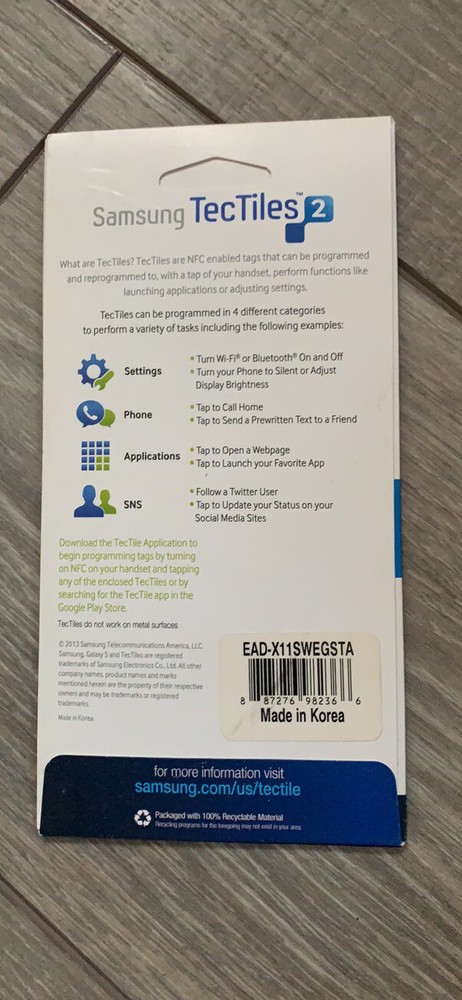 Samsung TecTiles2