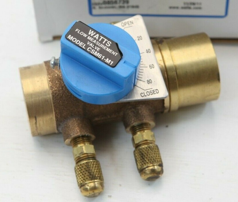Watts Bronze Balancing Valve with Position Indicator 1" CSM-61-M1 0856739