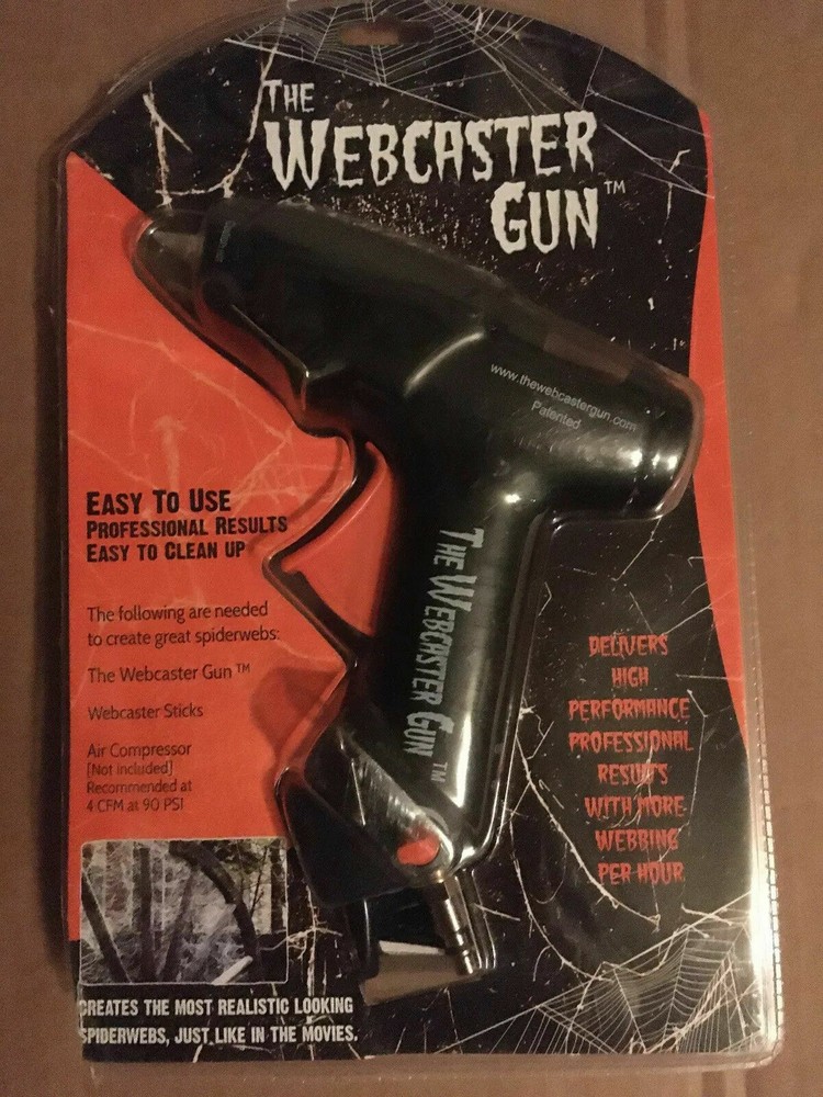 Halloween Stage Special Effects Scene THE WEBCASTER GUN Prop