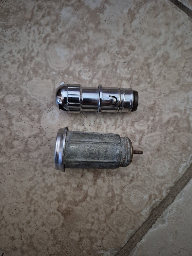 Vintage CUNO Cigarette Lighter Map Light 1950s with Housing