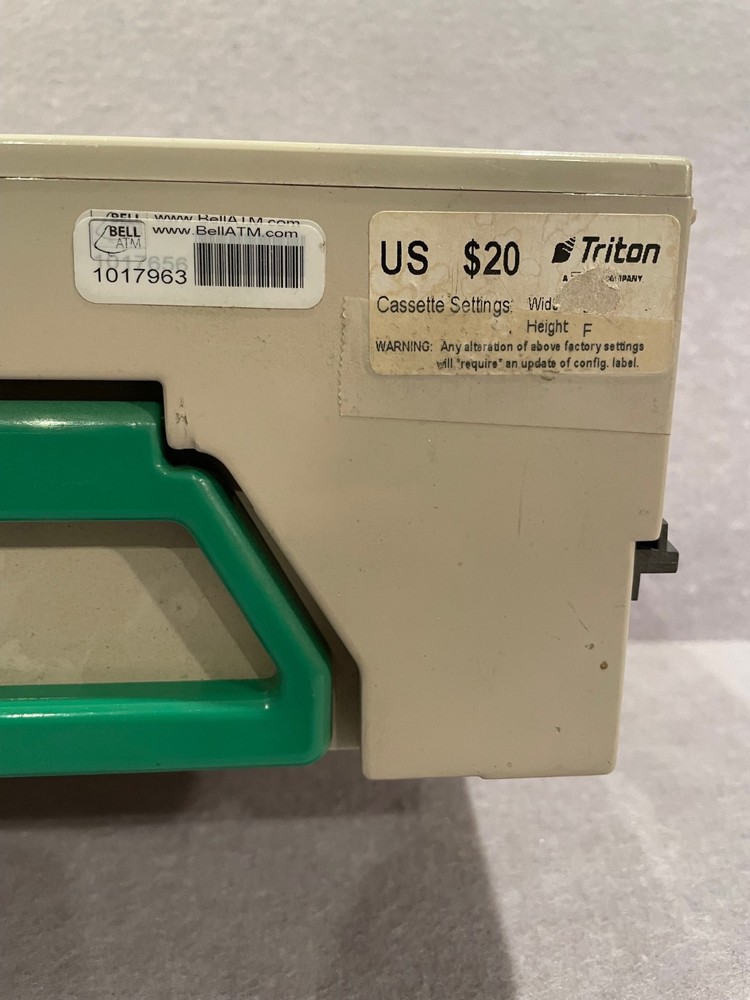 TRITON ATM BOX $20 CASSETTE