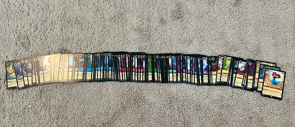 Lorcana Set 1 The First Chapter Complete Non-Foil Common & Uncommon Set