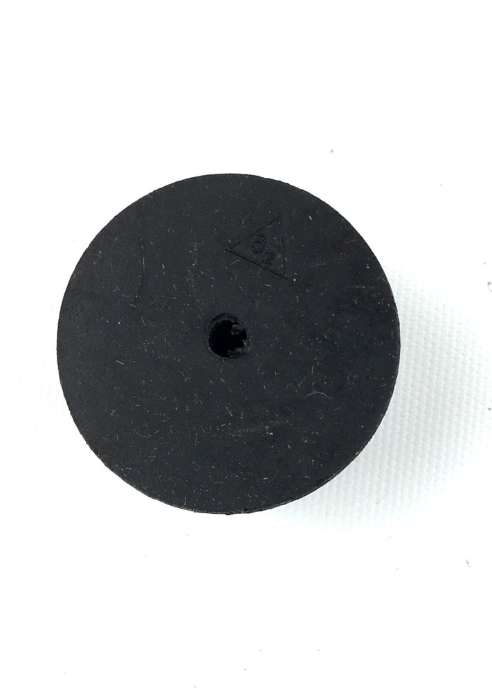 one-hole laboratory rubber stoper,black, size 81/2 (8.5)
