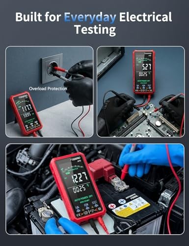 Digital Multimeter, Auto-Ranging Smart Electrical Tester, 6000 Counts TRMS,