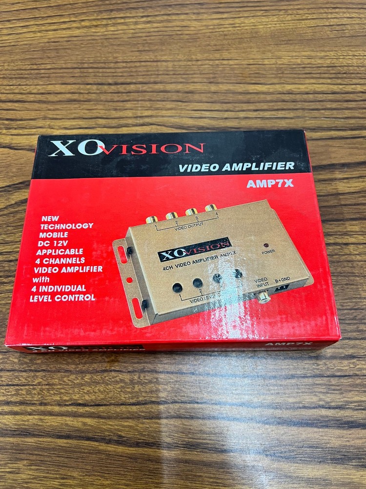 XO VISION VIDEO AMPLIFIER AMP7X