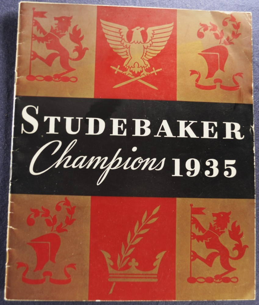 1935 Studebaker Catalog Brochure President Dictator Commander Nice Original 35