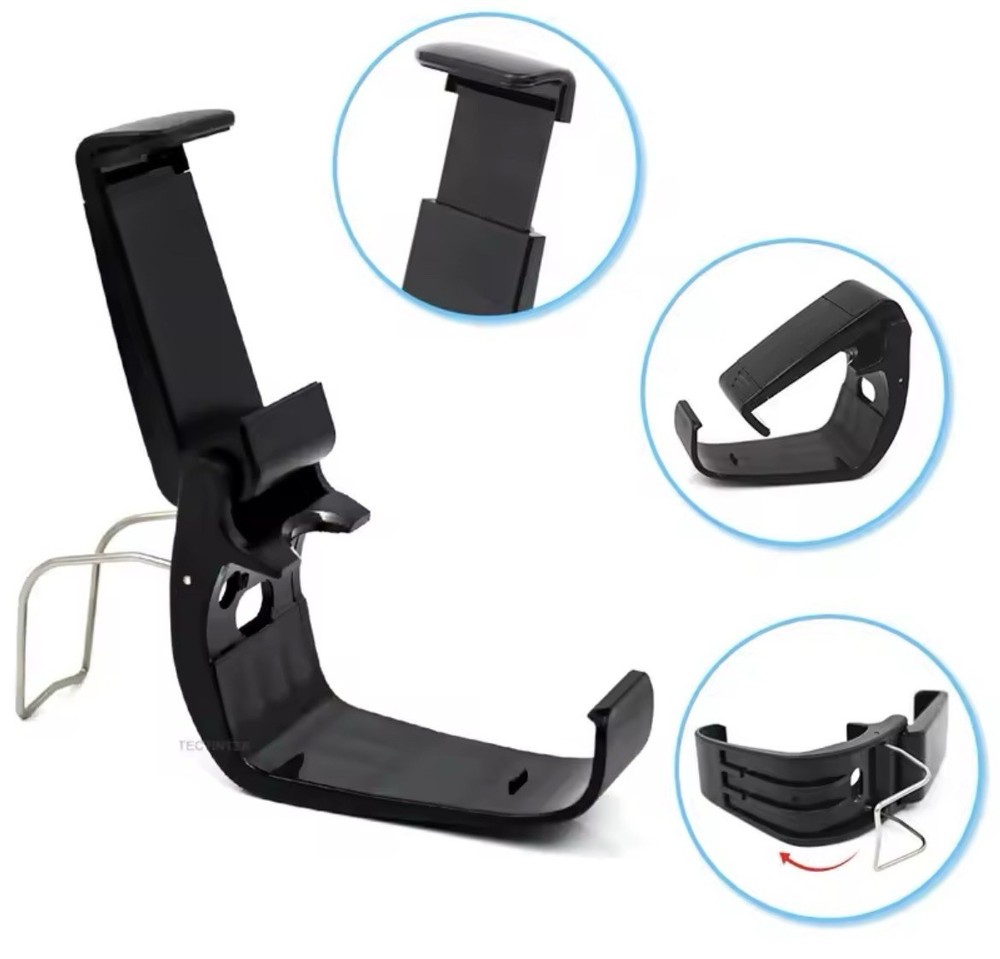 Phone Holder Clip Xbox Series X/S Controller Mount Handle Bracket Gamepad