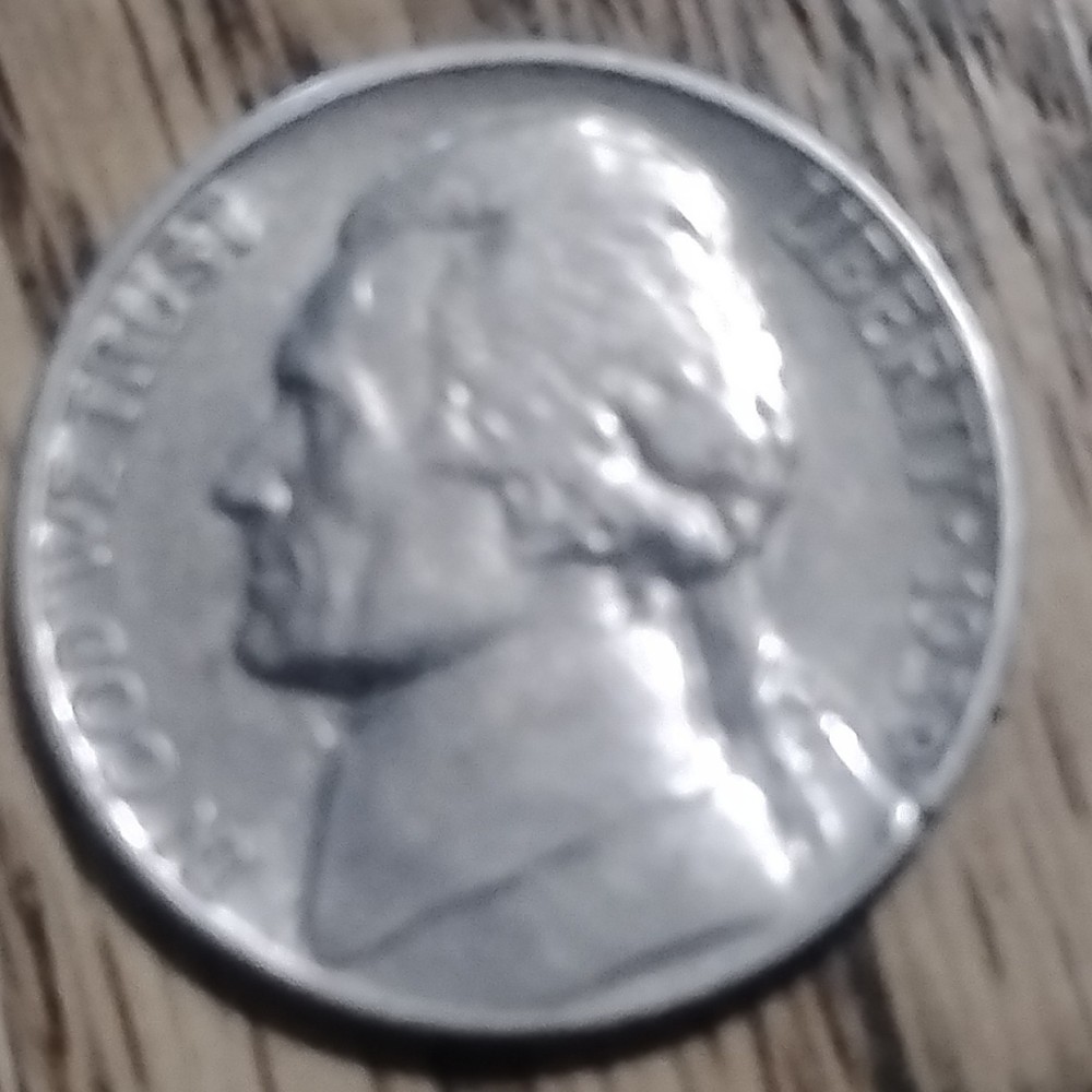 1939 Jefferson nickel error coin die crack