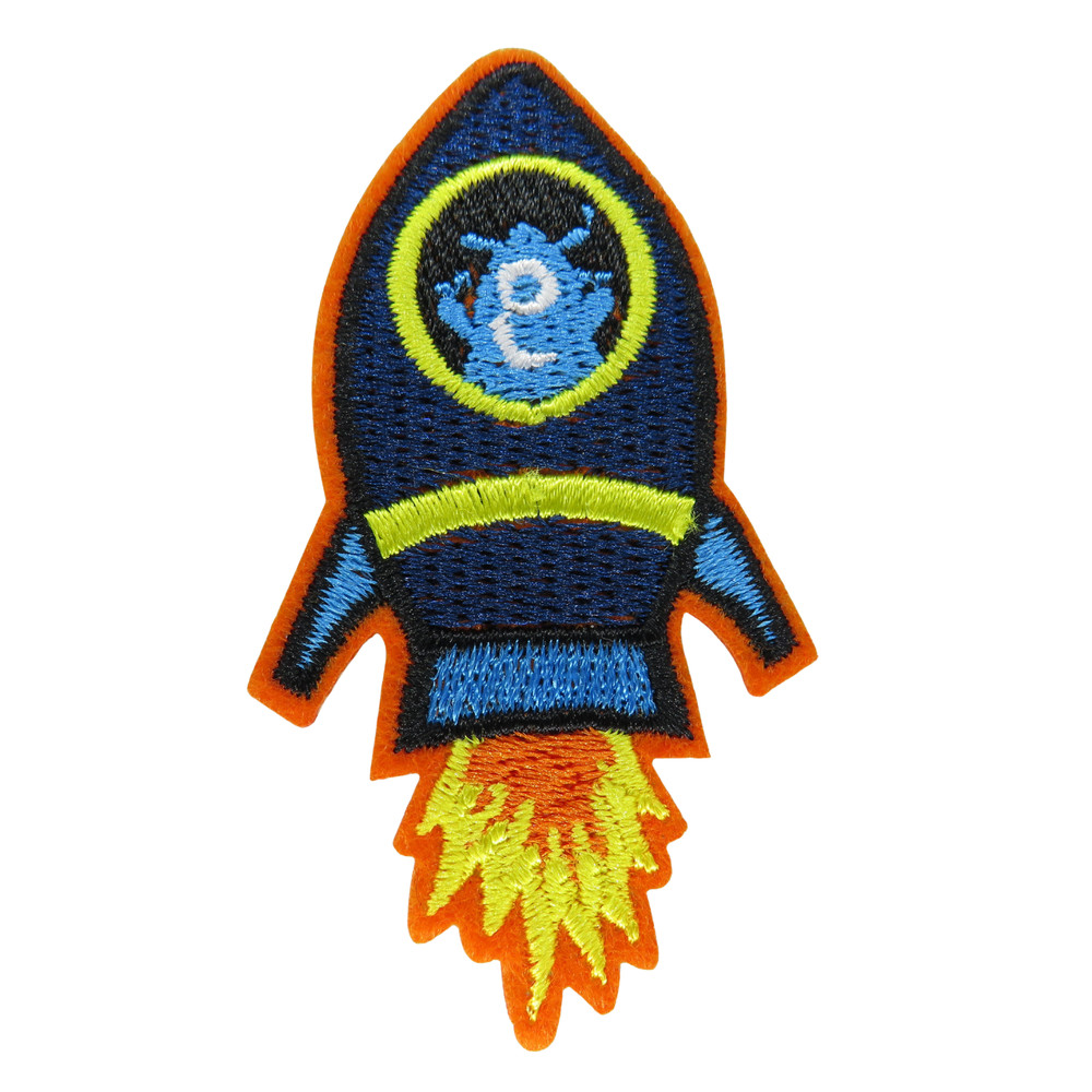 Alien UFO patch patch iron on patch biker punk patch iron on