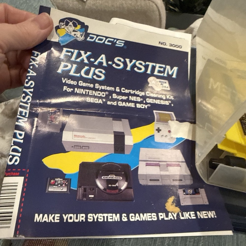 Vintage Doc's Fix-A-System Plus - No 3000 - Nintendo, Super NES, Atari, Etc