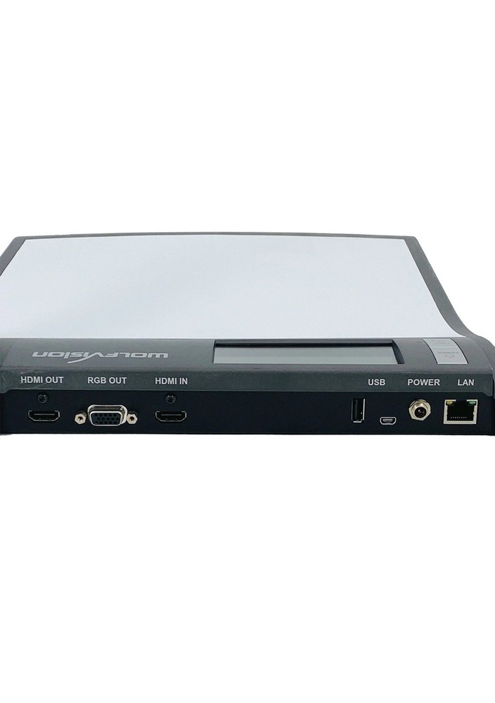 WolfVision VZ-8 Plus 4 1080p 60FPS Document Camera Visualizer w/Bundle GRADE A!