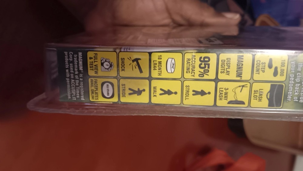 NEW - ACCUSPLIT ACCUSTEP WALKING PEDOMETER