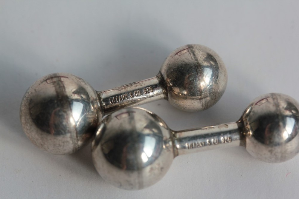TIFFANY & Co Silver Cufflinks (69380)