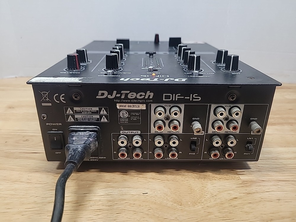 DJ-Tech DIF-IS Profesional Dj Mixer Pre-owned