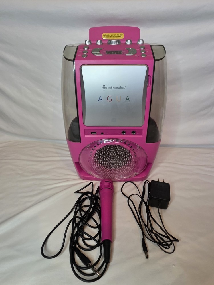 Agua Bluetooth Karaoke Machine w/ Microphone – Singing Speaker System Portable