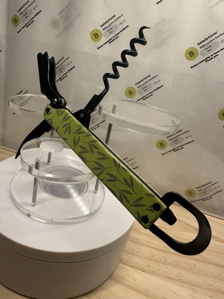 Techno Corkscrew, Leafy Bottle Opener