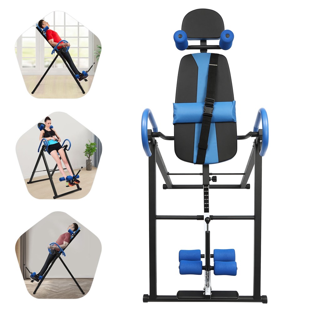 Inversion Table Bench For Back Pain Relief Inversion Therapy 330 lb Adjustable
