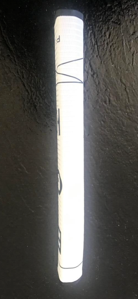 EGK PFLAT 1.0 WHITE FLAT FRONT NON-TAPER GOLF PUTTER GRIP