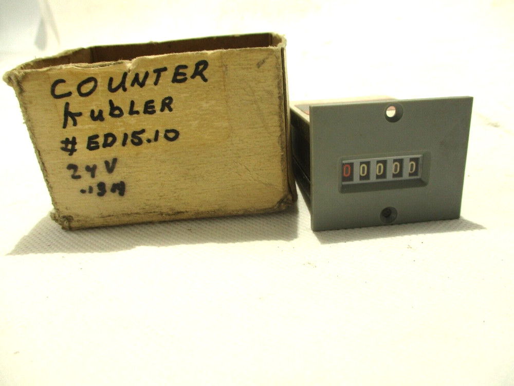 NEW KUBLER ED15.10 TIMER HOUR METER