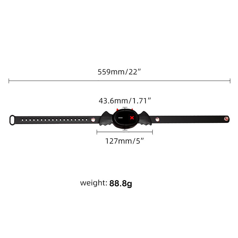 Electro Collar Electric-Stim Devil App Remote Control Bondage Neck Collar Shock