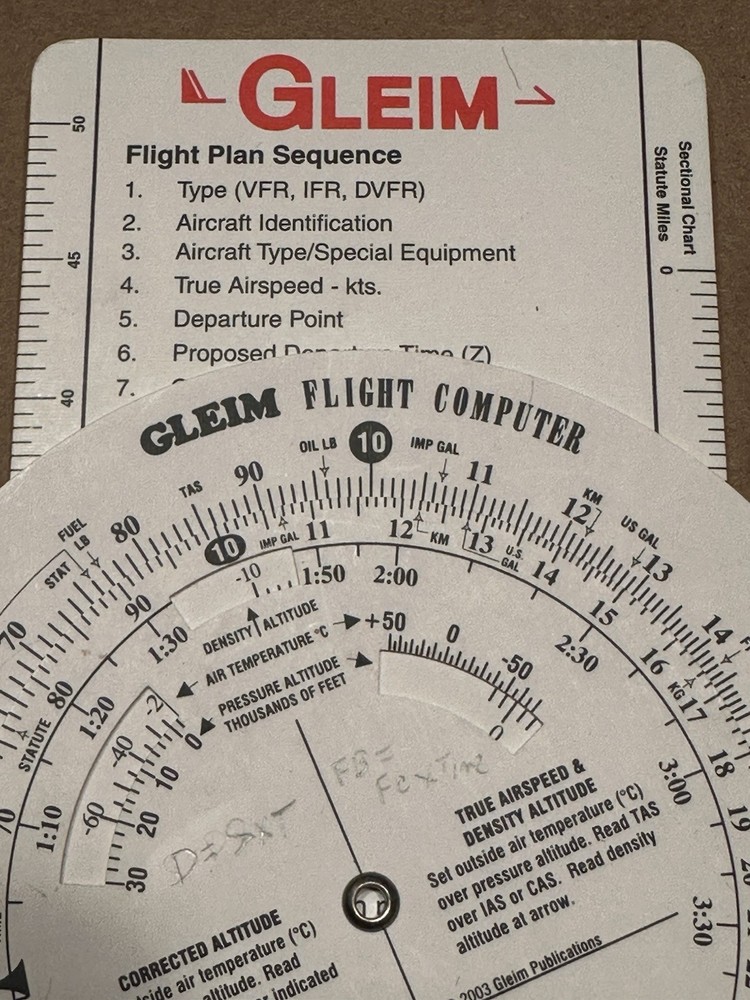 Gleim Flight Plan Sequence - Flight Computer. 2007 Gleim Publications.