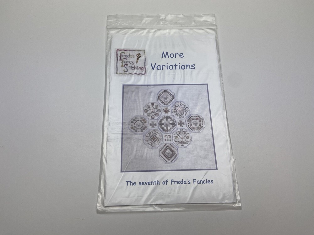 Freda’s Fancy Stitching More Variations Needlepoint Pattern 7P