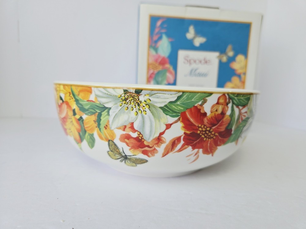 Spode Maui bowl tropical pattern New Deep Bowl