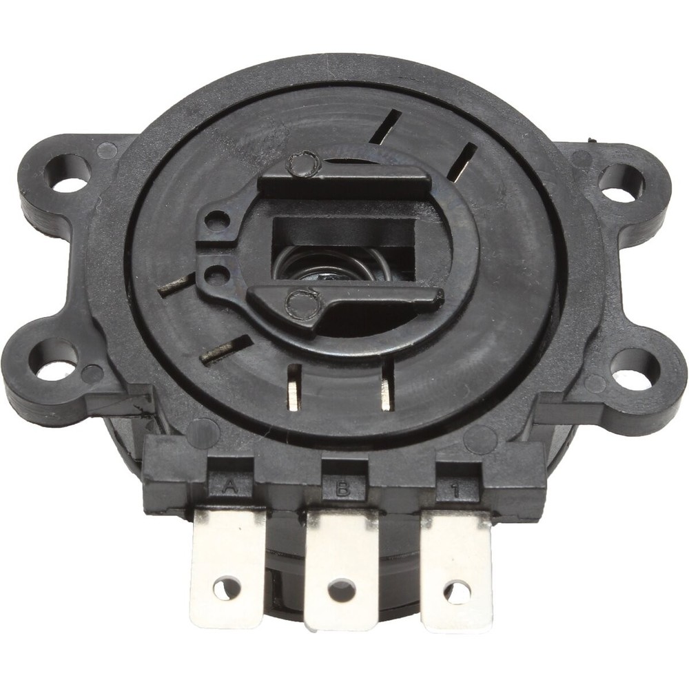 Drag Specialties Black Side Hinge Ignition Switch w/Saddlebag Lock - 2106-0408