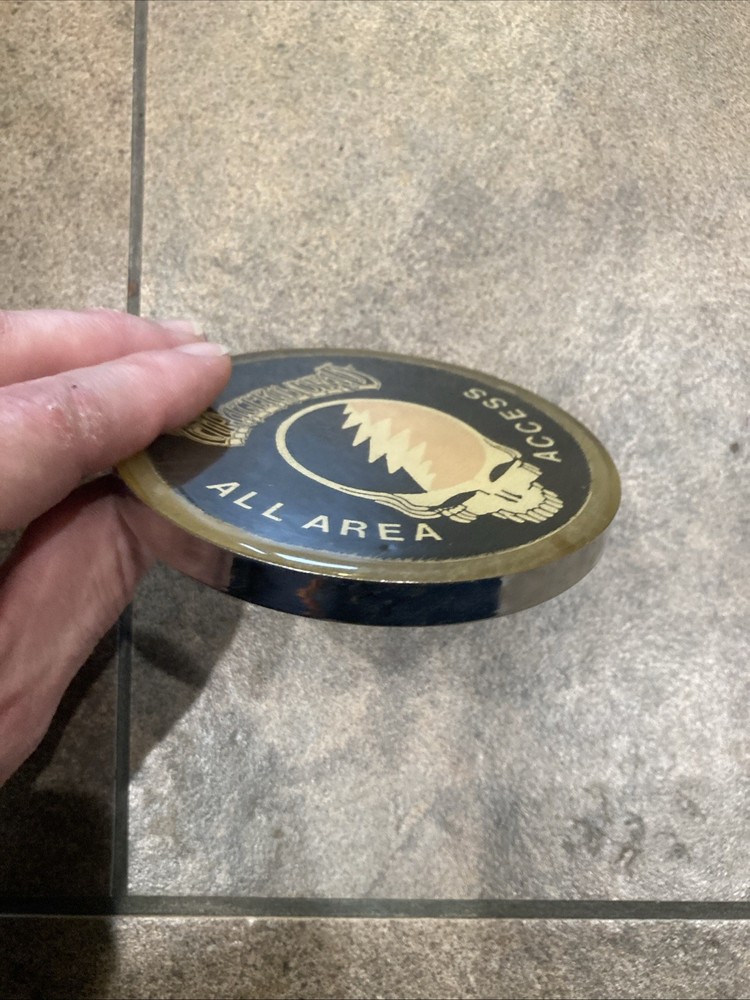 One Of A Kind Grateful Dead Backstage Pass Coaster