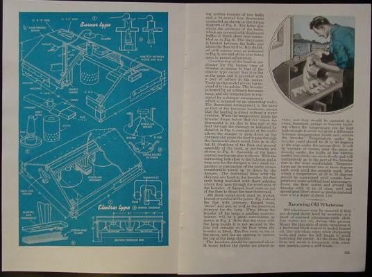 Chick Brooder 1944 HowTo build PLANS Poultry Chicken 200 capacity