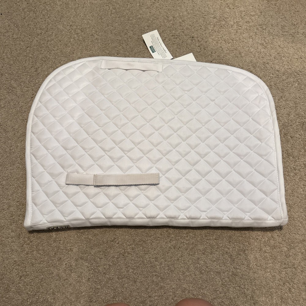New Dover Quilted All-Purpose Saddle Pad A/P White