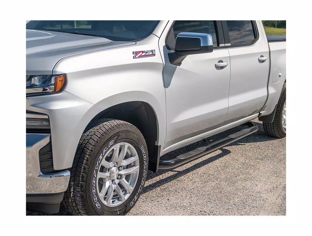 Ionic 3" Black Nerf Bars Fit 2004-2008 Ford F150 SuperCab