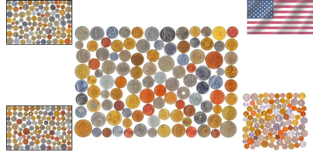 Educational World Coins Pack - 20 Assorted Pieces