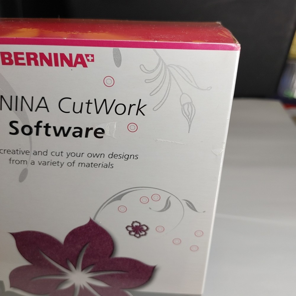 Bernina Cutwork Software Windows 7 Sealed (Package Ware)