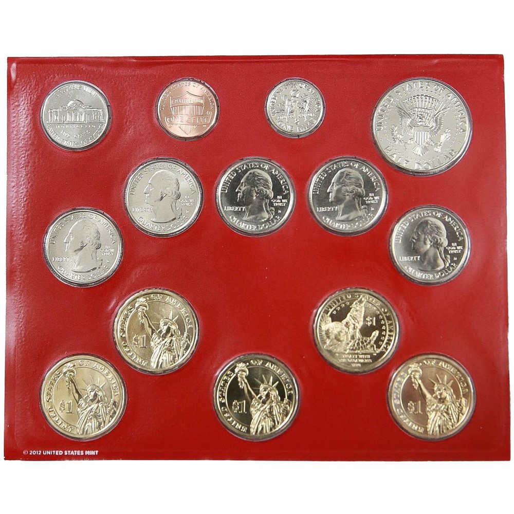 2013 Mint Set Original Plastic 28 BU US Coins BU