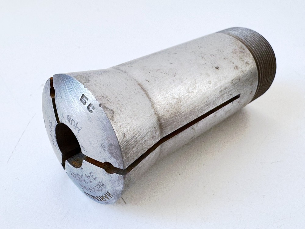 HARDINGE E2 5C Emergency Collet Internal & External Threads .506" Counter Bore