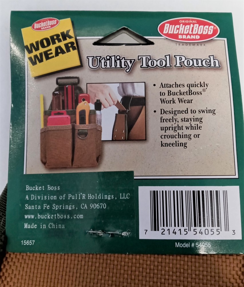 Bucket Boss 54055 Utility Tool Pouch