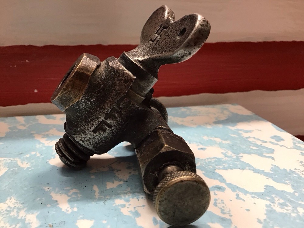 Vintage Early Brass German Valve