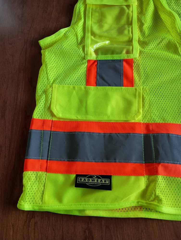 Radians SV6 Two-tone Class 2 Surveyor Polyester Mesh Vest Size Medium