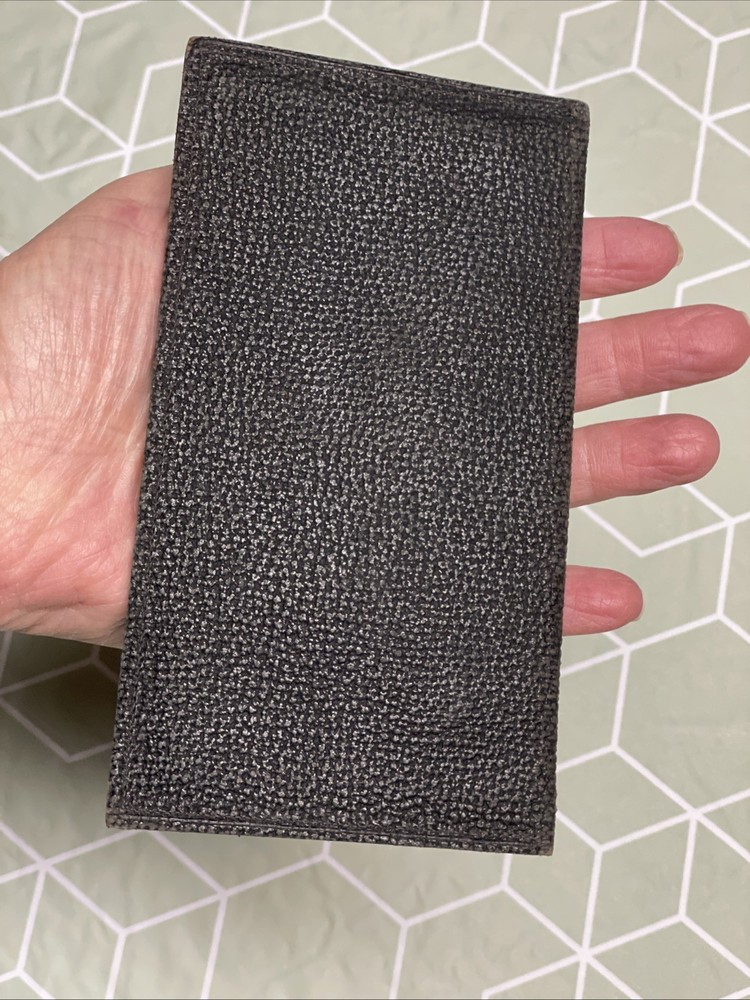 Vintage Leather Wallet, Scottish Rite, Freemason, Embossed