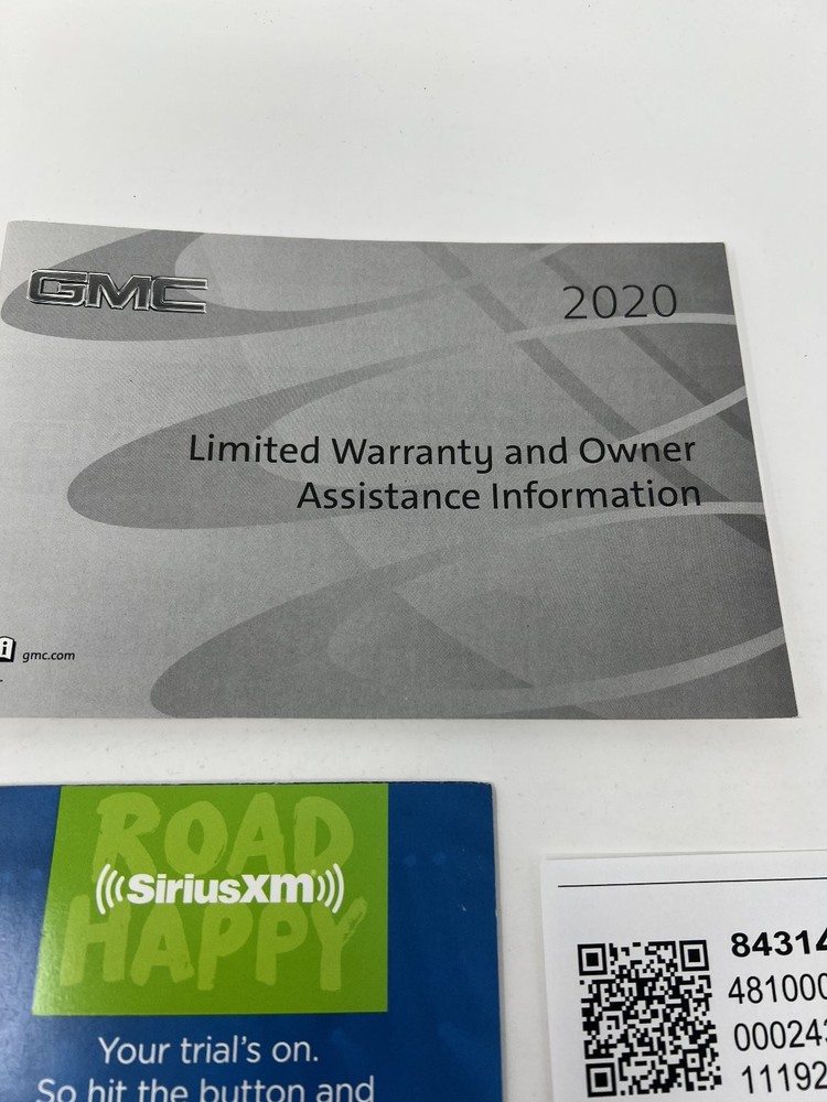 2020 GMC Terrain Denali Owners Manual OEM Complete Set