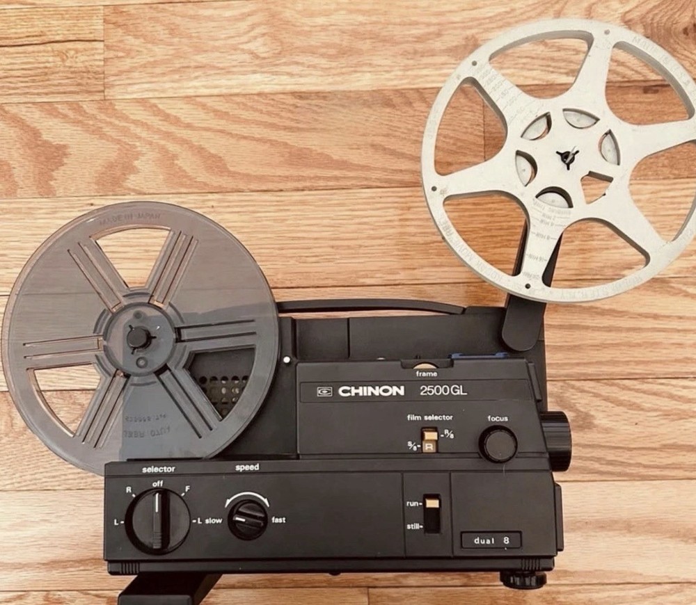 Chinon 2500GL Dual 8mm Cine Projector