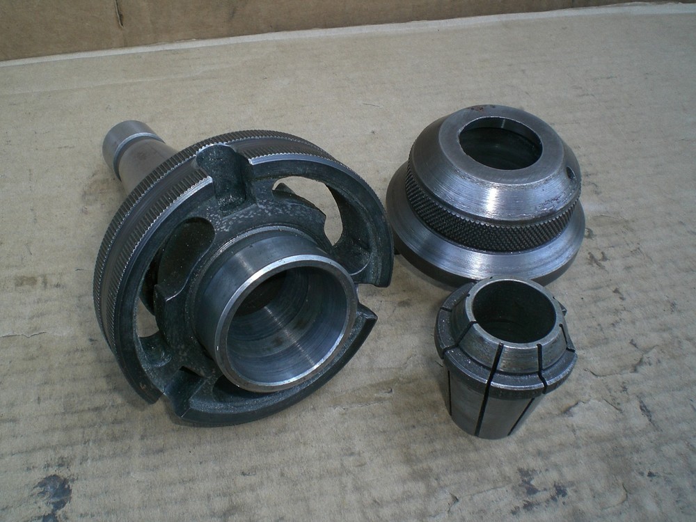 Gorton Quick Change Chuck NMTB40 with 11 Collets