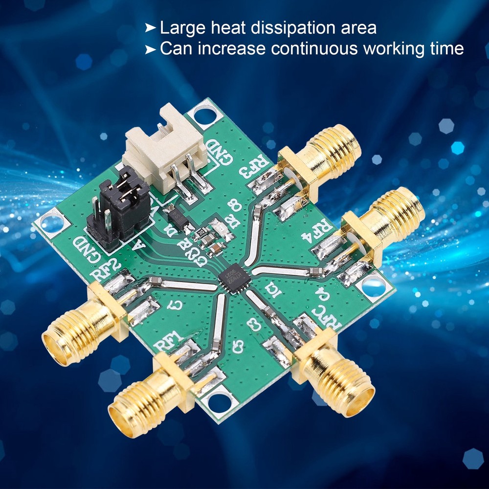 RF Switch Module Electronic Switch Module RF Single‑Pole 4 Throw Non‑Reflective