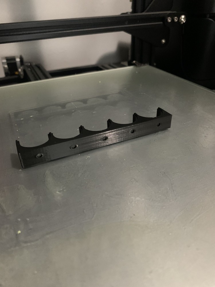 12 Gauge Shell Holder Wall Rack Black