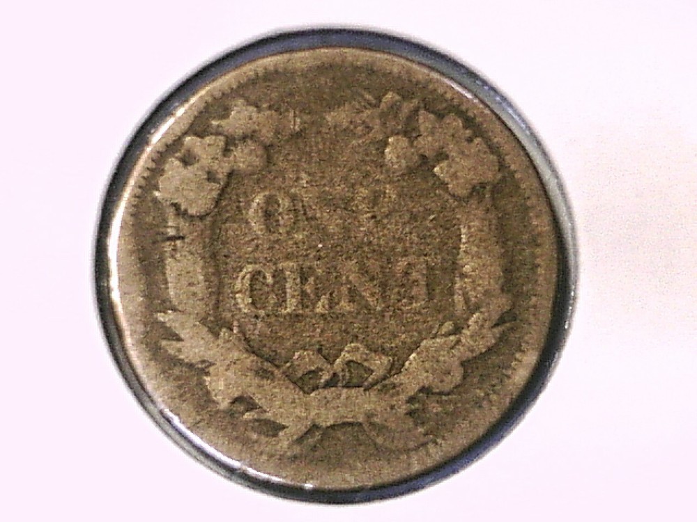 1858 Flying Eagle Cent Genuine Raw Ungraded 00959