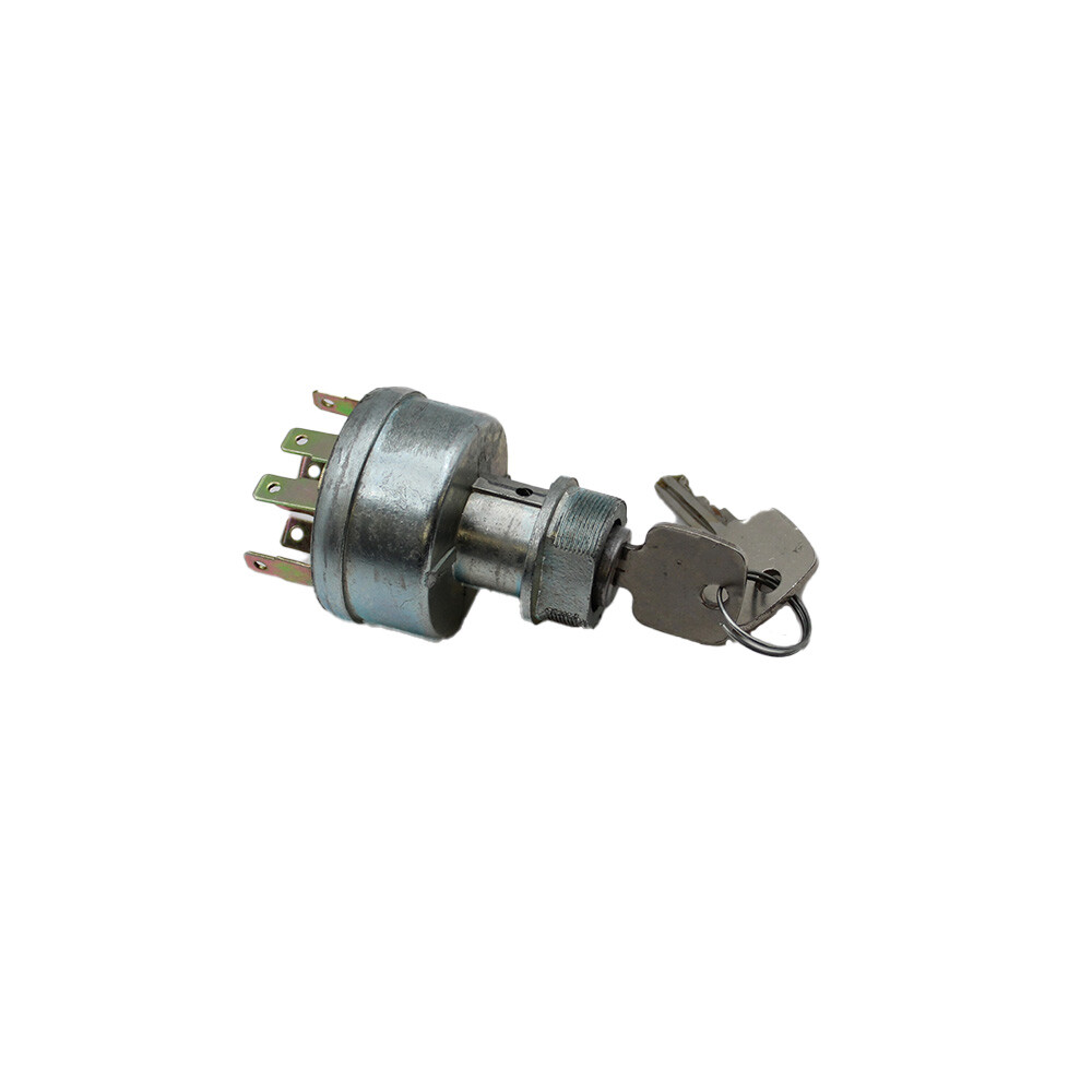DAT195301, ELS60-0049 Ignition Switch With Panel Nut And Keys Fits John Deere